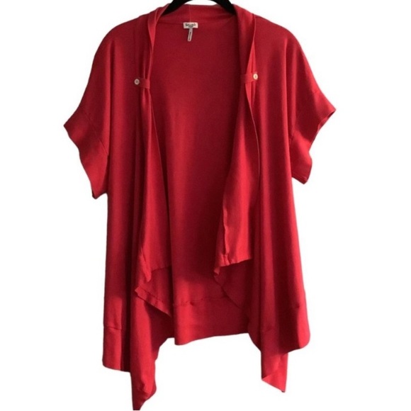 SPLENDID Bright Pink SUPER SOFT Open Flowy Cardigan- Size Medium - Picture 1 of 10